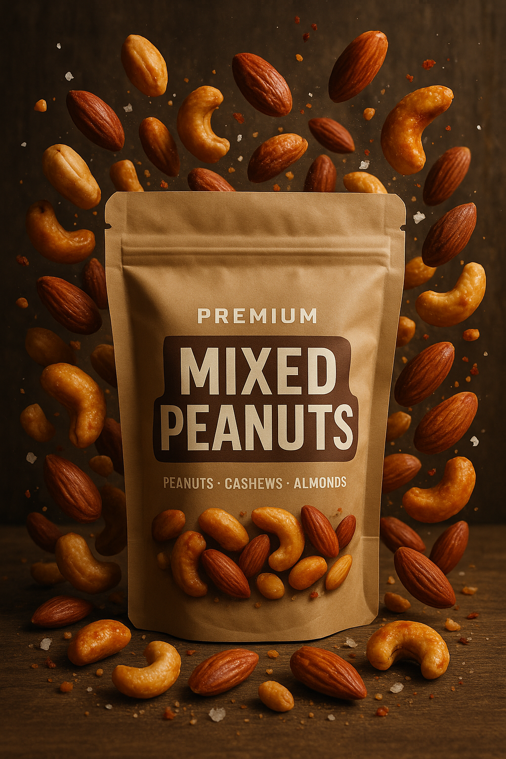 Package mixed peanuts